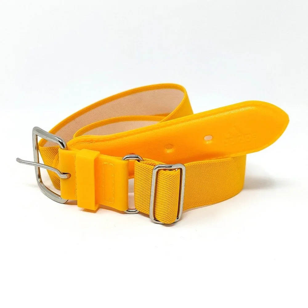 Yellow Adjustable Stretchy Adidas Kids Belt